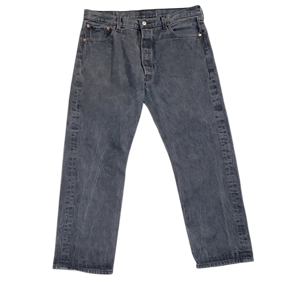 Levi's Denim - Vintage 501 Levi’s Gray/Black High Waisted Jeans, Size 16